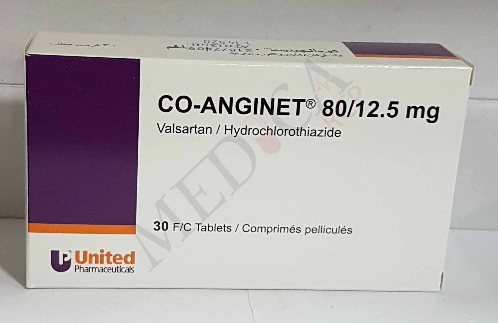 Co-Anginet 80/12.5mg